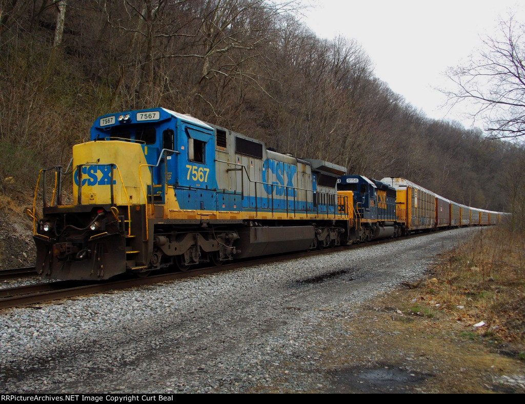 CSX 7567 and 8158 